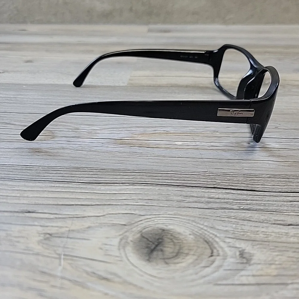 Ray Ban RB 4107 601 3N Rectangle Black Sunglasses Italy FRAMES ONLY‎ No Lenses